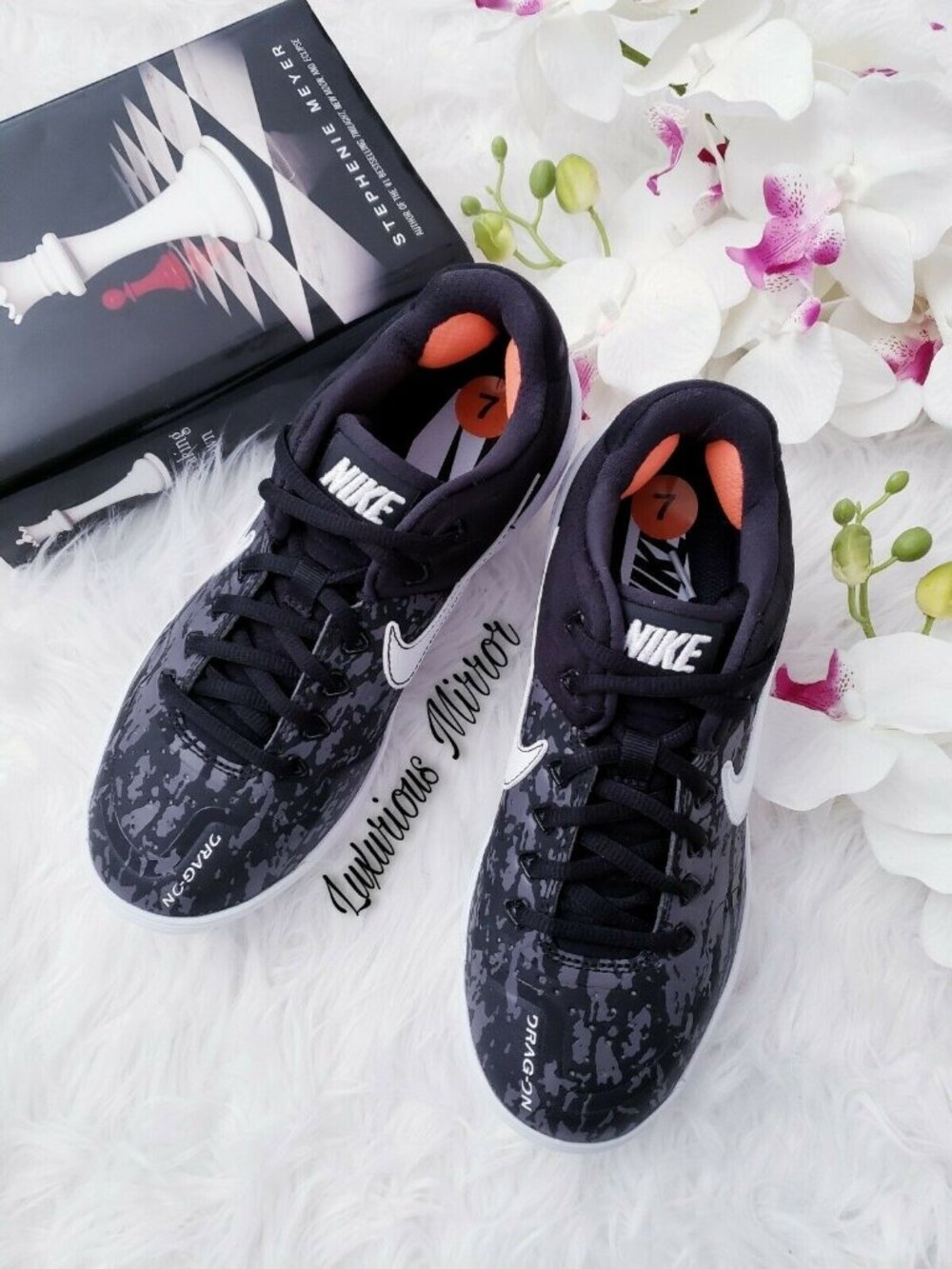Nike Alpha Huarache Elite 2 Women's Softball Cleats Sz 7 Black Camo AJ7732-001